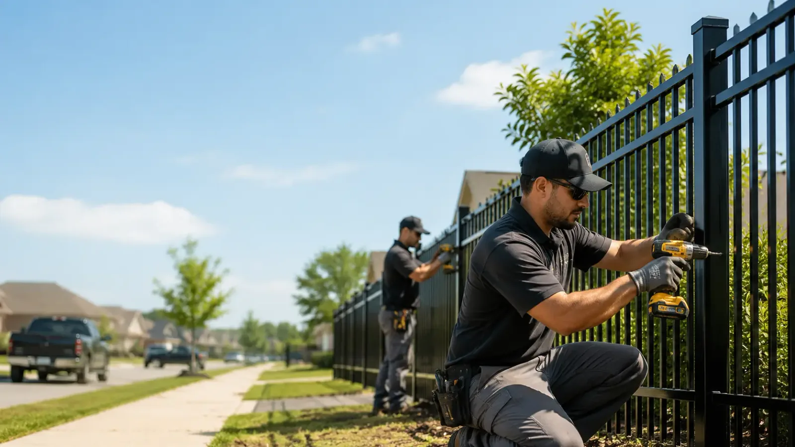 Metal Fence Installation in Mabank, TX
